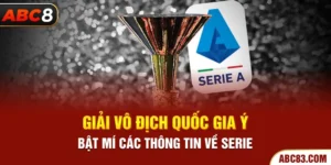 Giải Vô Địch Quốc Gia Ý- Bật Mí Các Thông Tin Về Serie A